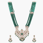 Necklaces Elephant Tassel Moissanite Silver Necklace Set