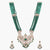 Elephant Tassel Moissanite Silver Necklace Set