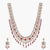 Chaitanya Moissanite Silver Grand Necklace Set