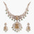 Irika Moissanite Silver Necklace Set