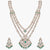 Unnati Moissanite Silver Necklace Set