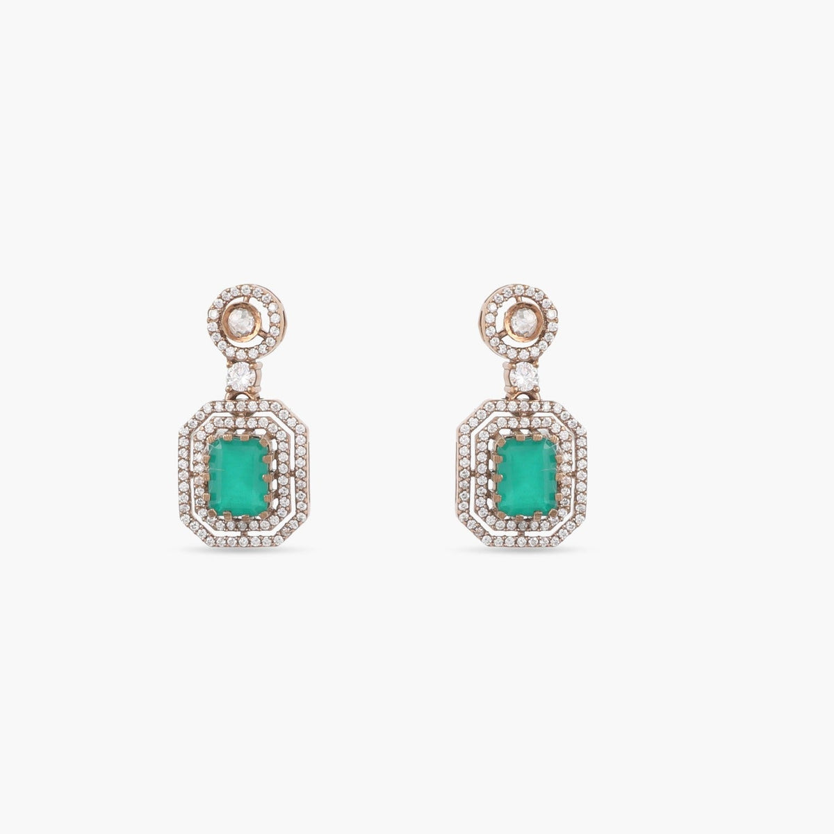 Necklaces Cascading Brilliance Moissanite Silver Necklace Set