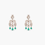 Necklaces Antara Moissanite Silver Layered Necklace Set