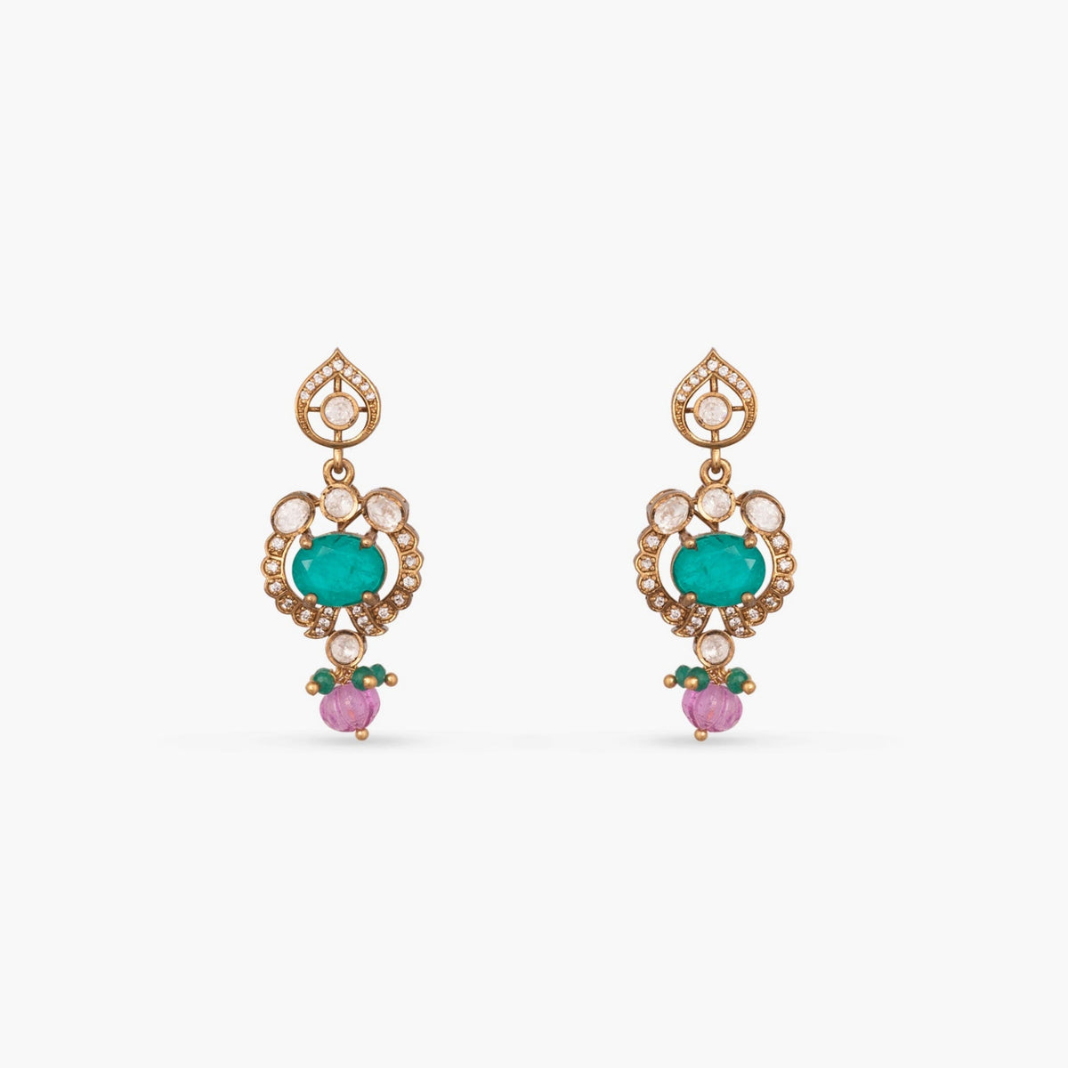 Necklace Samaira Moissanite Silver Necklace Set