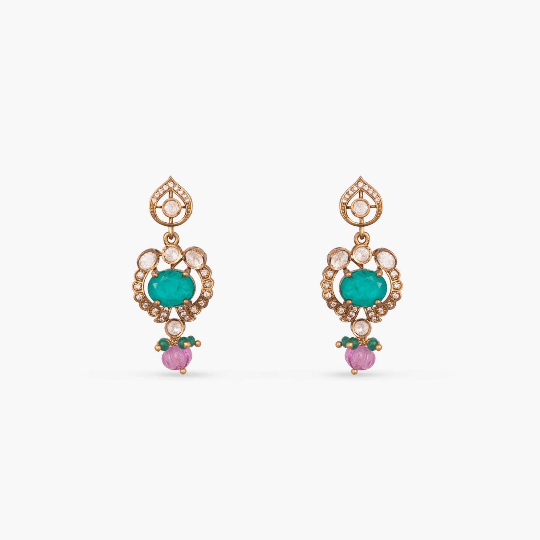 Necklace Samaira Moissanite Silver Necklace Set