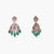  Ishani Moissanite Victorian Silver Necklace Set