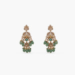 Necklaces Diya Kempu Antique Silver Necklace Set