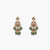 Diya Kempu Antique Silver Necklace Set