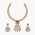 Mohana Kempu Antique Silver Necklace Set