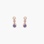 Aisha Moissanite Silver Necklace Set