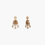 Ramayana Temple Silver Necklace Set