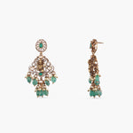 Necklaces Akhila Moissanite Silver Necklace Set
