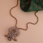 Pendants Surabhi CZ Silver Pendant Set