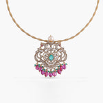 Pendants Charitha Moissanite Silver Pendant Necklace