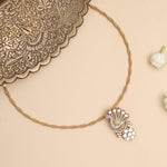 Pendants Nityaa Moissanite Silver Pendant Necklace