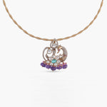 Pendants Madhura Moissanite Silver Pendant Necklace