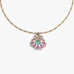 Pendants Mayurakshi Moissanite Silver Pendant Necklace
