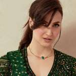 Malachite Classic Silver Hasli Necklace