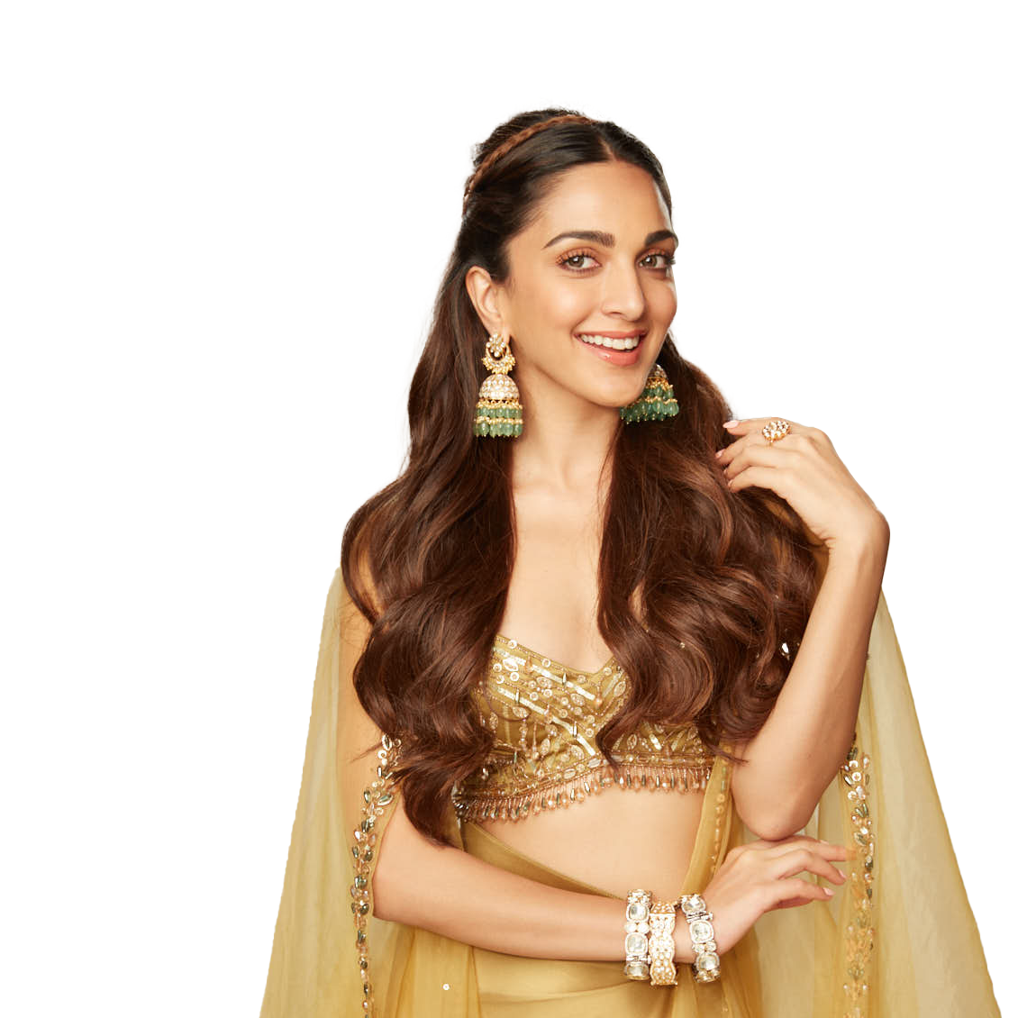 Earrings Hasti Jadau Silver Jhumki Earrings