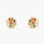 Sarika Navaratna Silver Stud Earrings