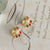 Anvaya Navaratna Silver Stud Earrings