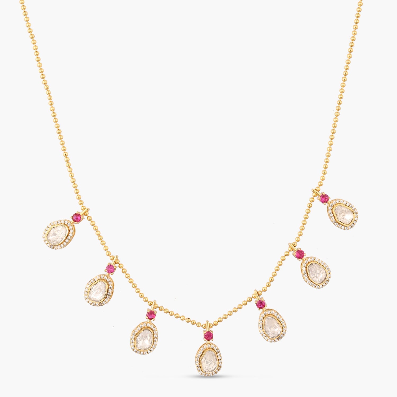 Necklace Stardust Moissanite Silver Necklace