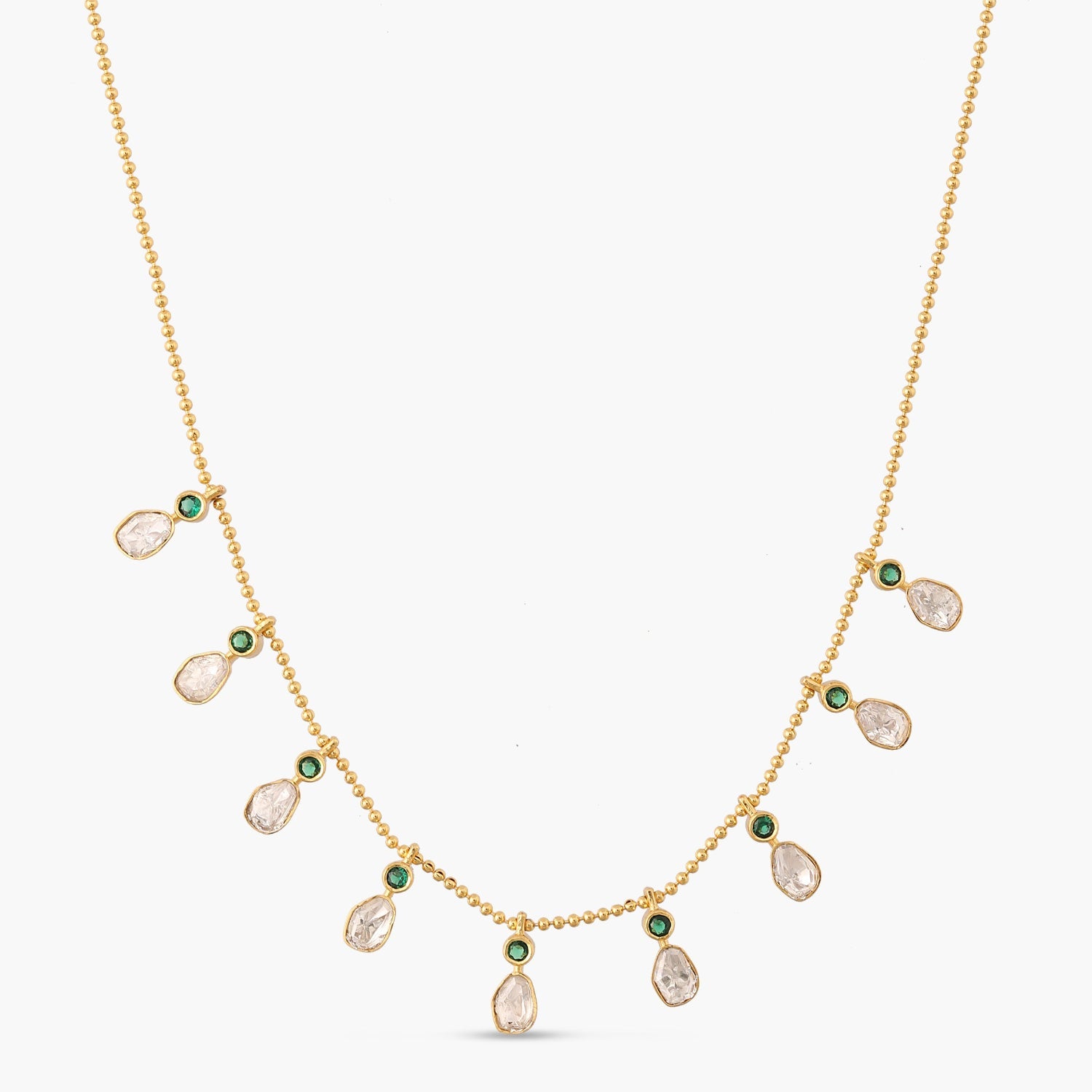 Necklace Nebula Glow Moissanite Silver Necklace
