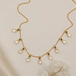 Necklace Nebula Glow Moissanite Silver Necklace
