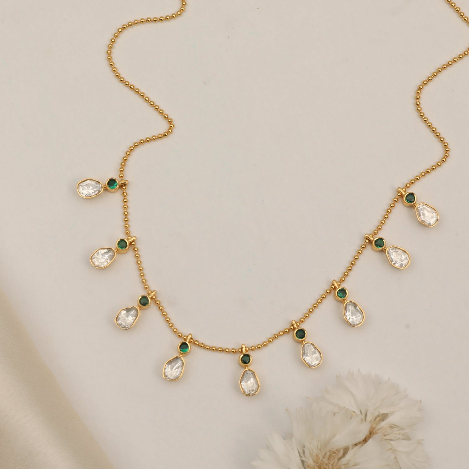 Necklace Nebula Glow Moissanite Silver Necklace