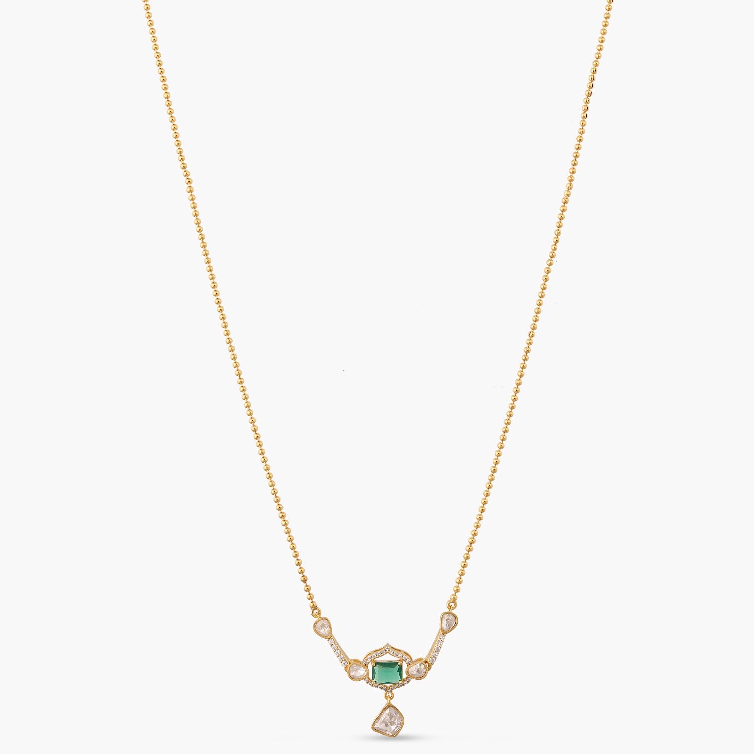 Necklace Eclipse Moissanite Silver Necklace