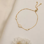 Bracelet Luna Moissanite Silver Bracelet