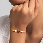 Bracelet Eclipse Moissanite Silver Bracelet