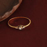 Bracelet Blue Aura Moissanite Silver Bracelet