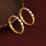 Bangles Timeless Glow Moissanite Silver Bangles
