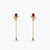  Leher Jadau Silver Drop Earrings