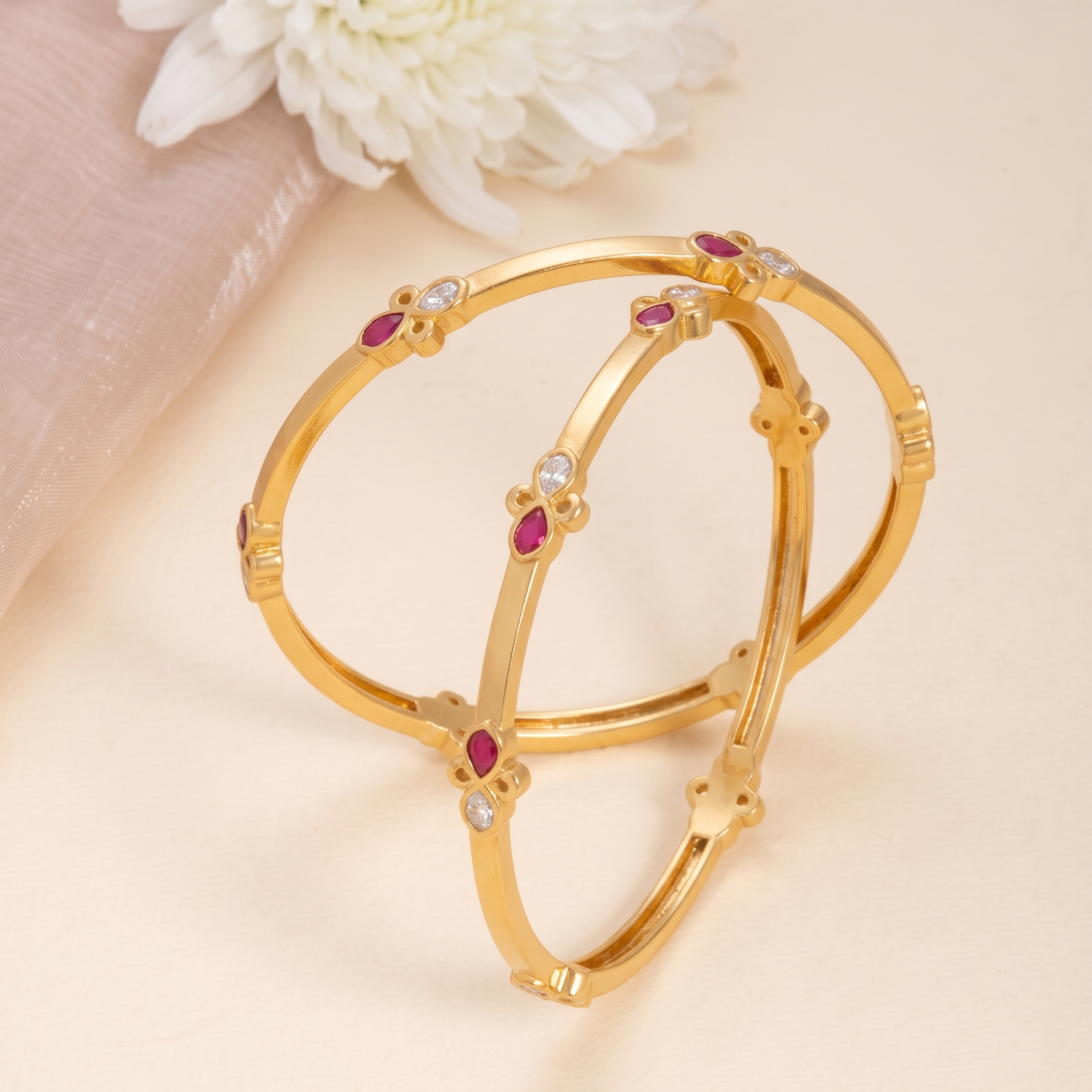Bangles Nazaakat Silver Bangle