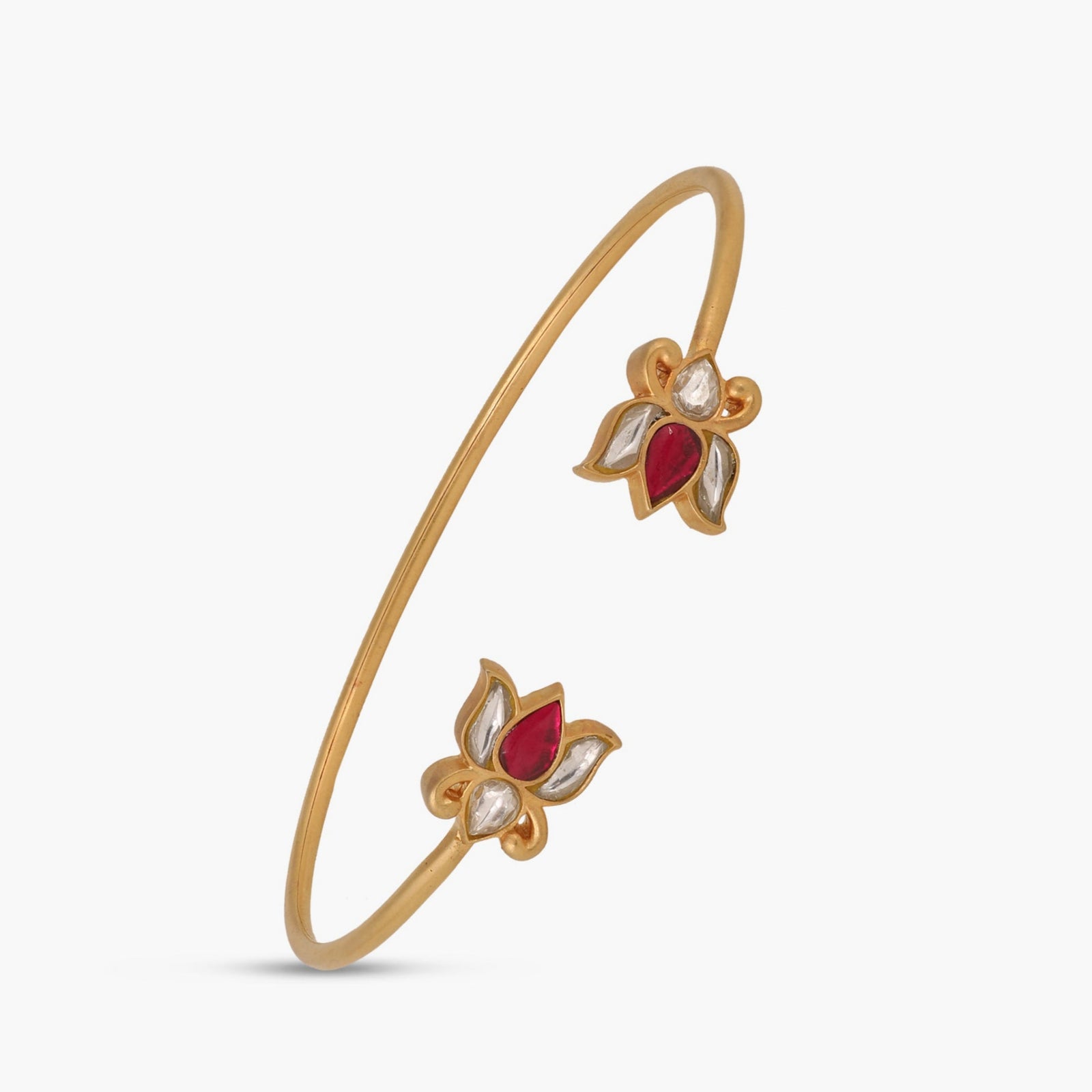  Padmini Jadau Silver Bracelet 