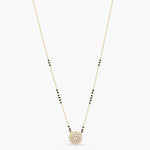 Necklace Mrinal CZ Silver Mangalsutra