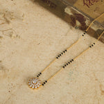 Necklace Mrinal CZ Silver Mangalsutra