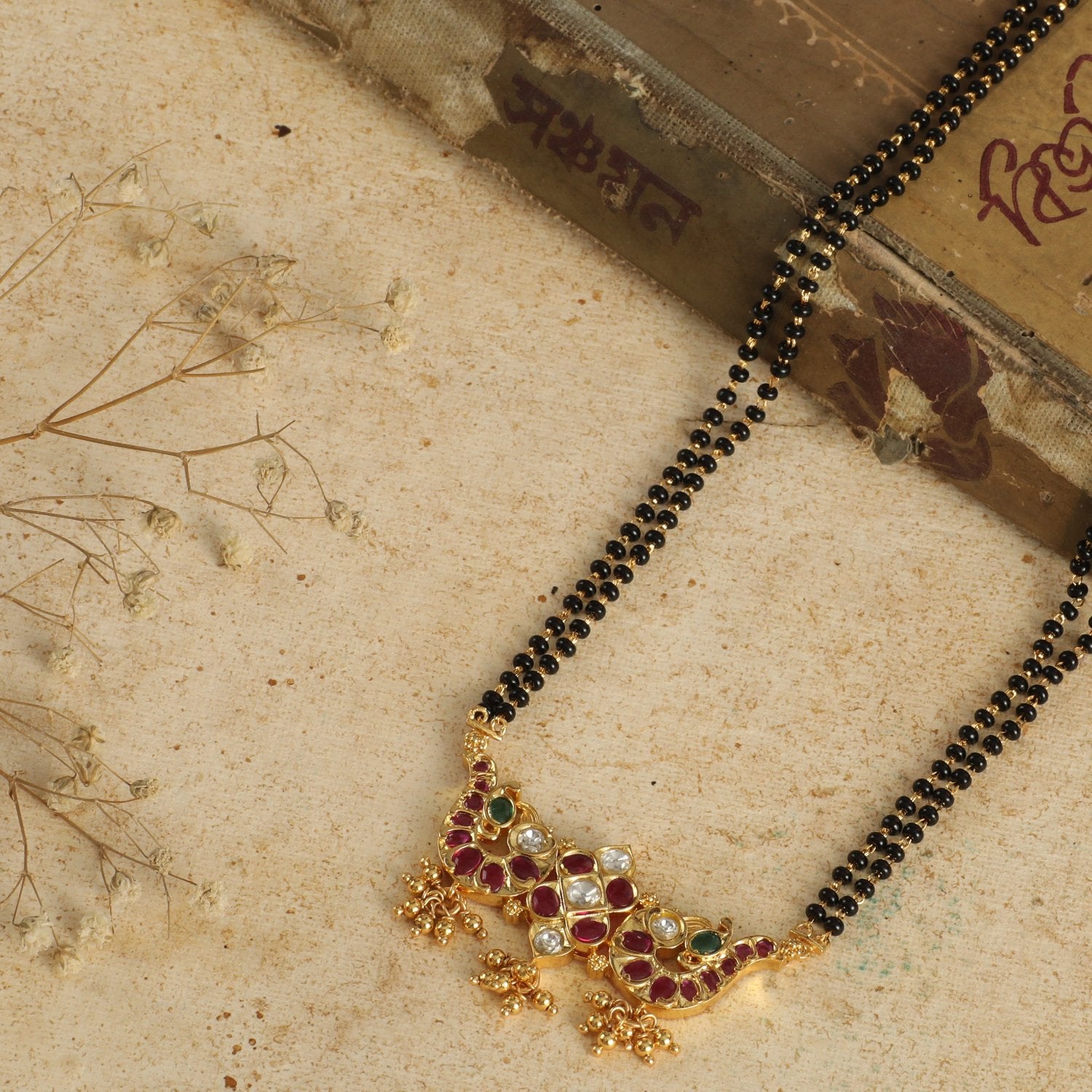 Necklace Royal Heritage Silver Mangalsutra