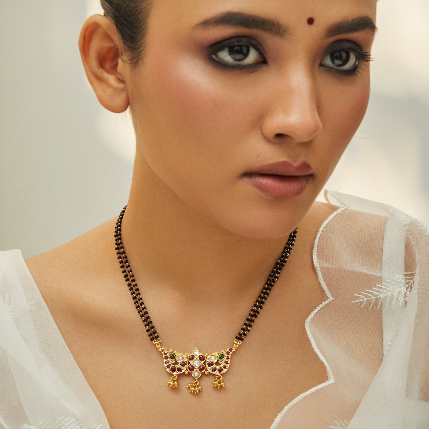 Necklace Royal Heritage Silver Mangalsutra