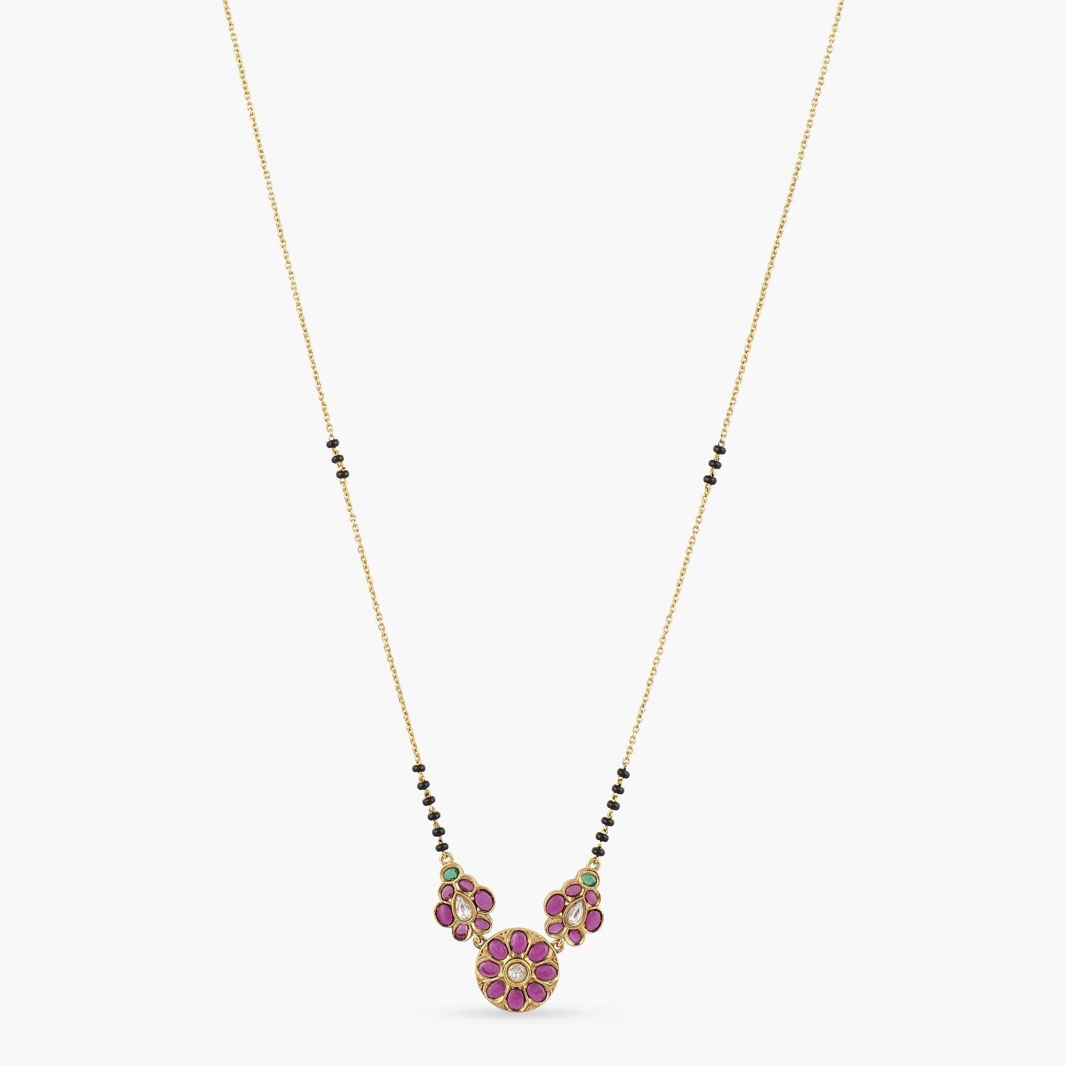 Necklace Lalita Charms Silver Mangalsutra