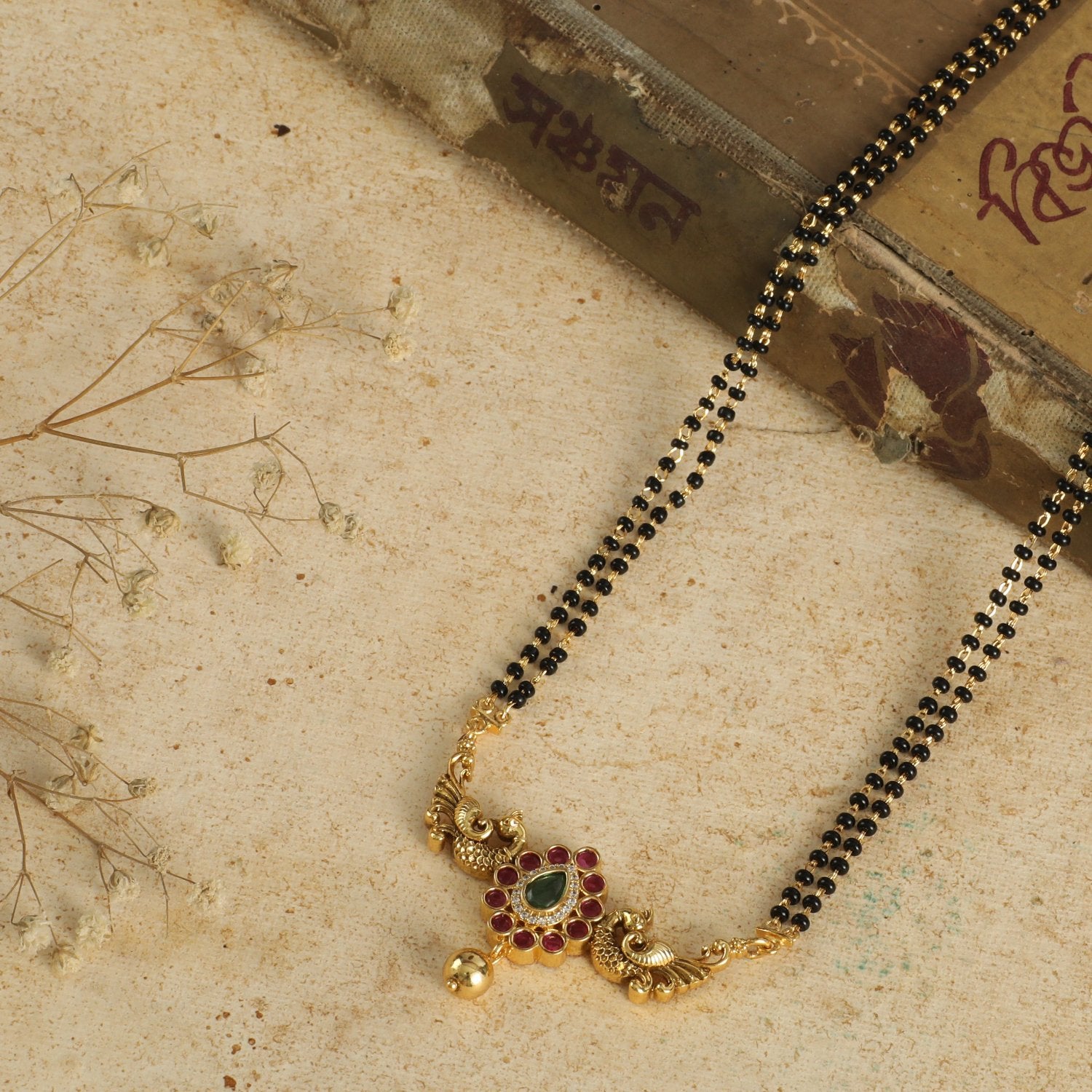 Necklace Serene Heritage Silver Mangalsutra