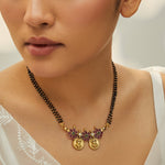 Necklace Radiant Lakshmi Blessings Silver Mangalsutra