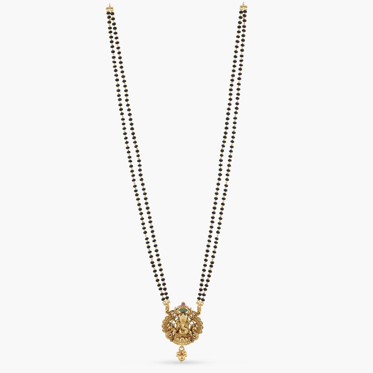 Necklace Divine Vinayak Silver Mangalsutra