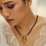 Necklace Divine Vinayak Silver Mangalsutra