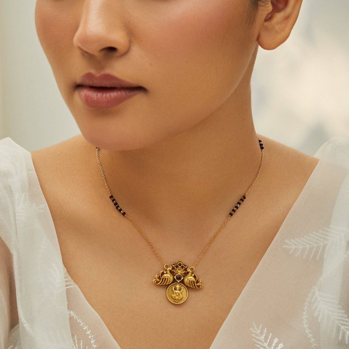 Necklace Divine Prosperity Silver Mangalsutra