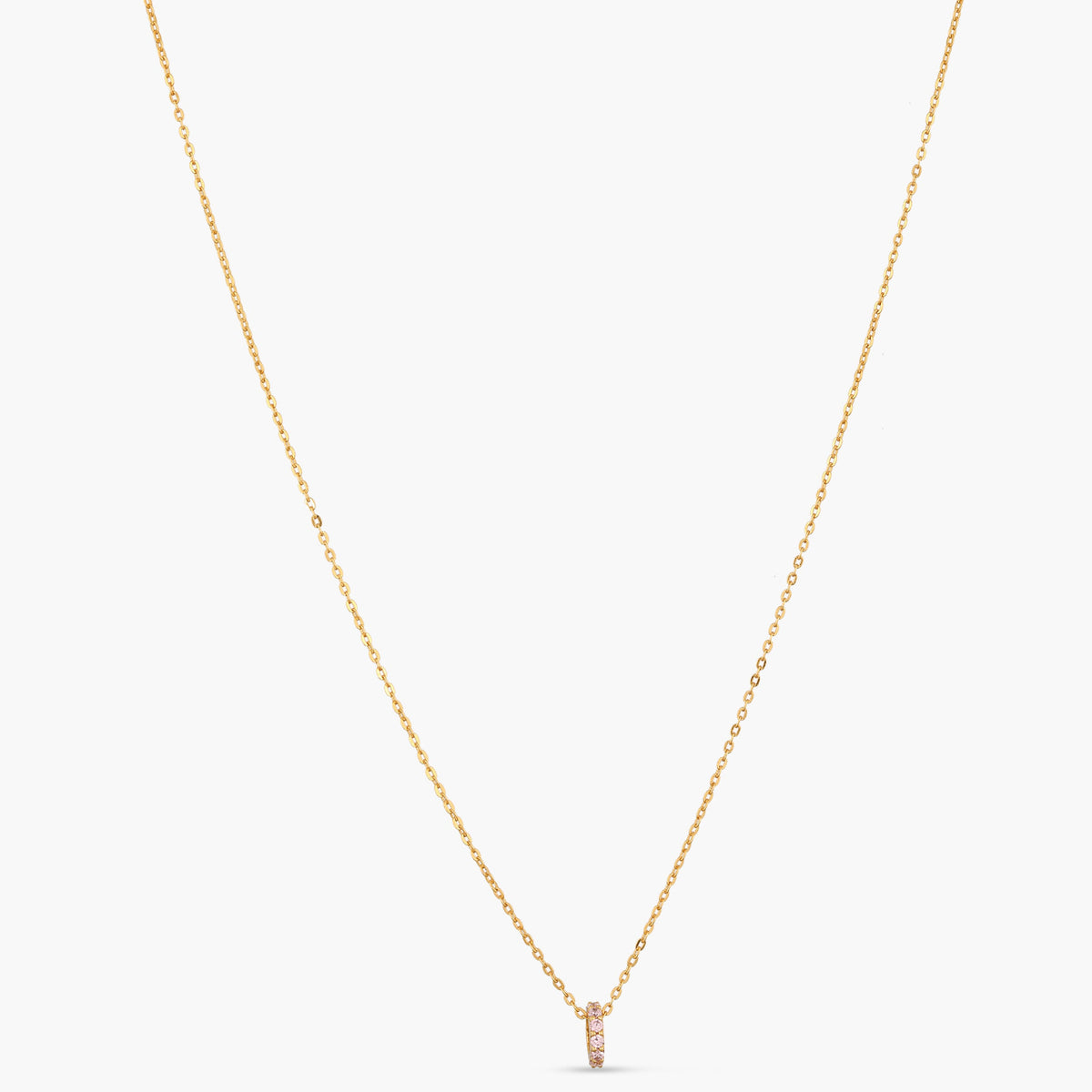 Circle of Love Pink Silver Charm