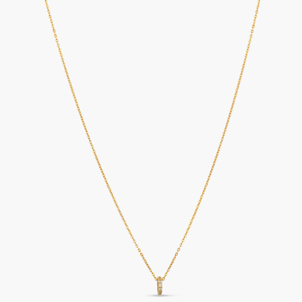 Circle of Love Yellow Silver Charm