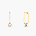 Pendants Circle of Love Amethyst Silver Charm